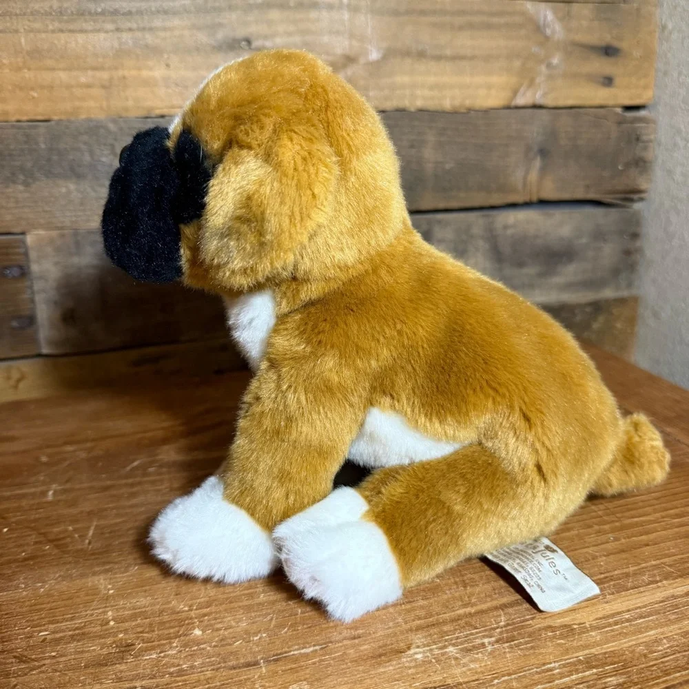 Nat and Jules Boxer Plush Stuffed‎ Animal Puppy Toy 2011 Demdaco